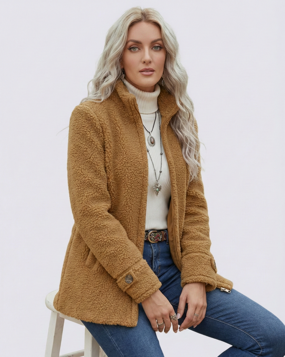 Luna Soft Lambswool Jacket