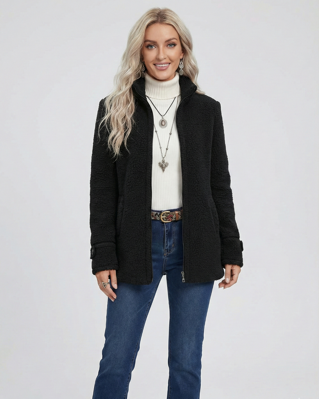 Luna Soft Lambswool Jacket