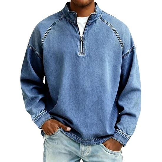 Saltwater Zip-Sweater