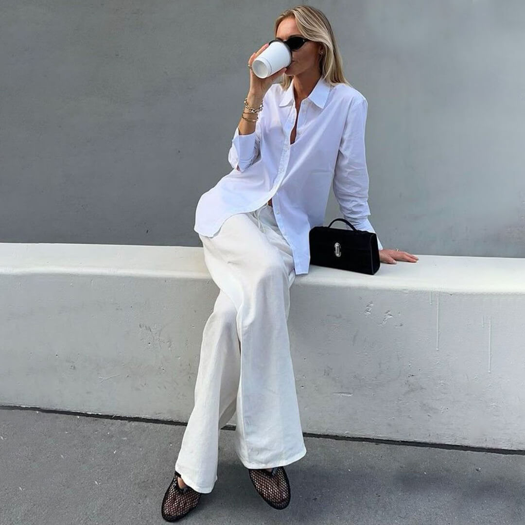 Margaux Mesh Ballet Flats