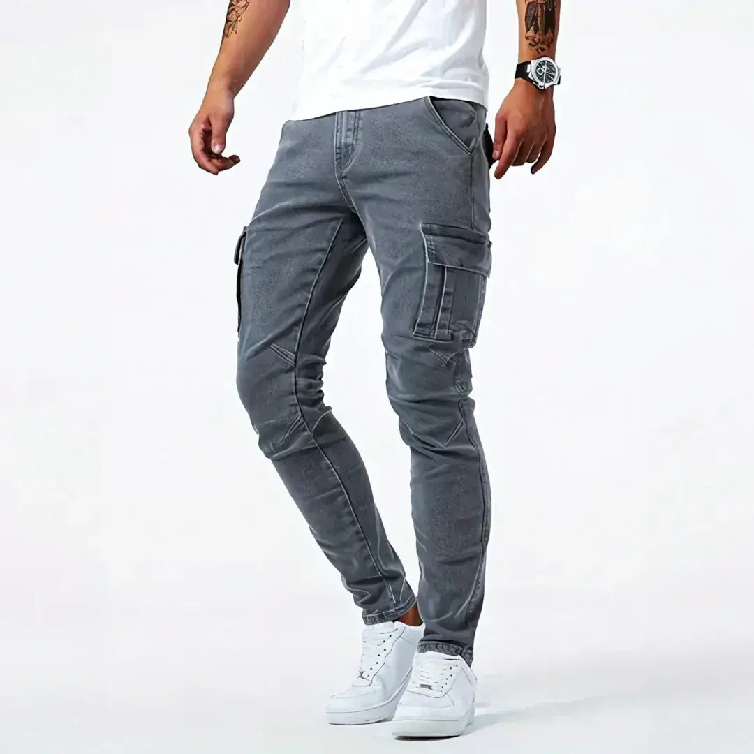 Cargo Denim Jeans