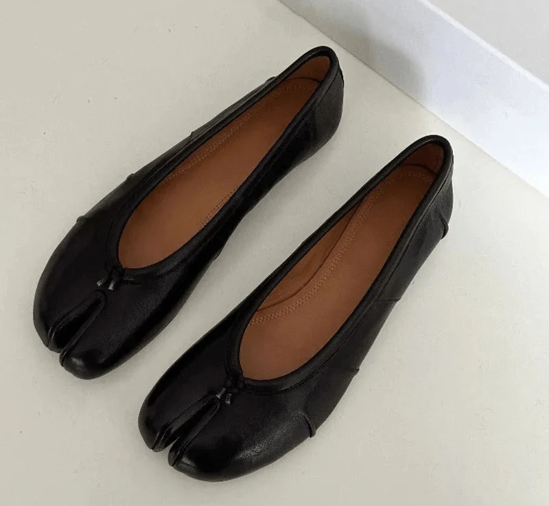 Abigail Vegan Leather Flats