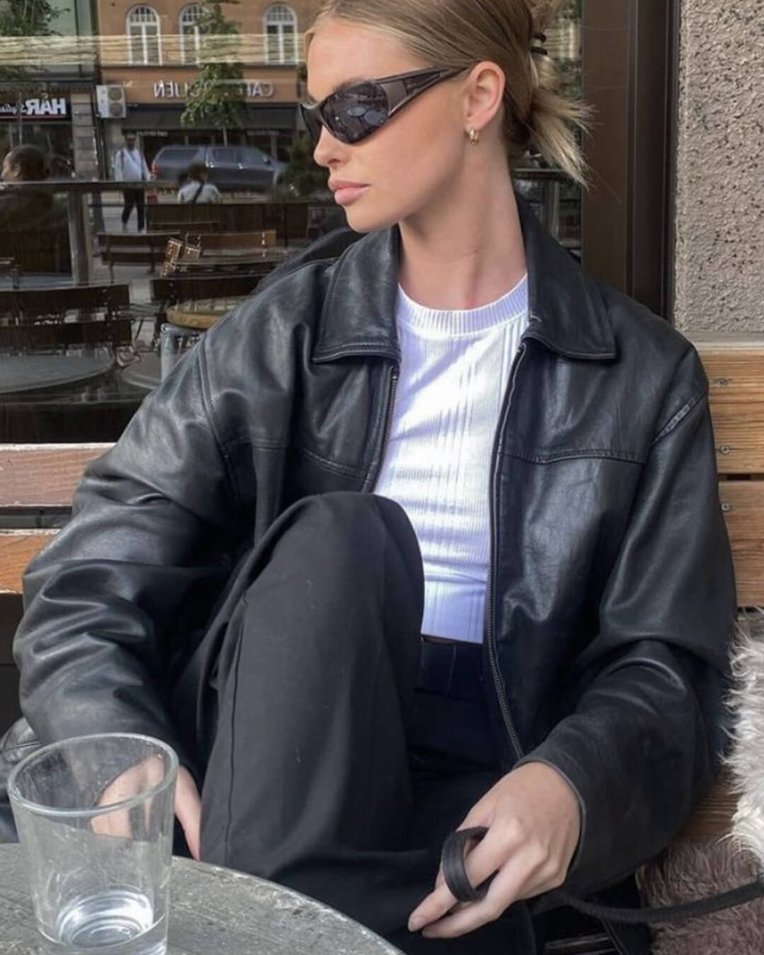 Arabell Vegan Leather Jacket