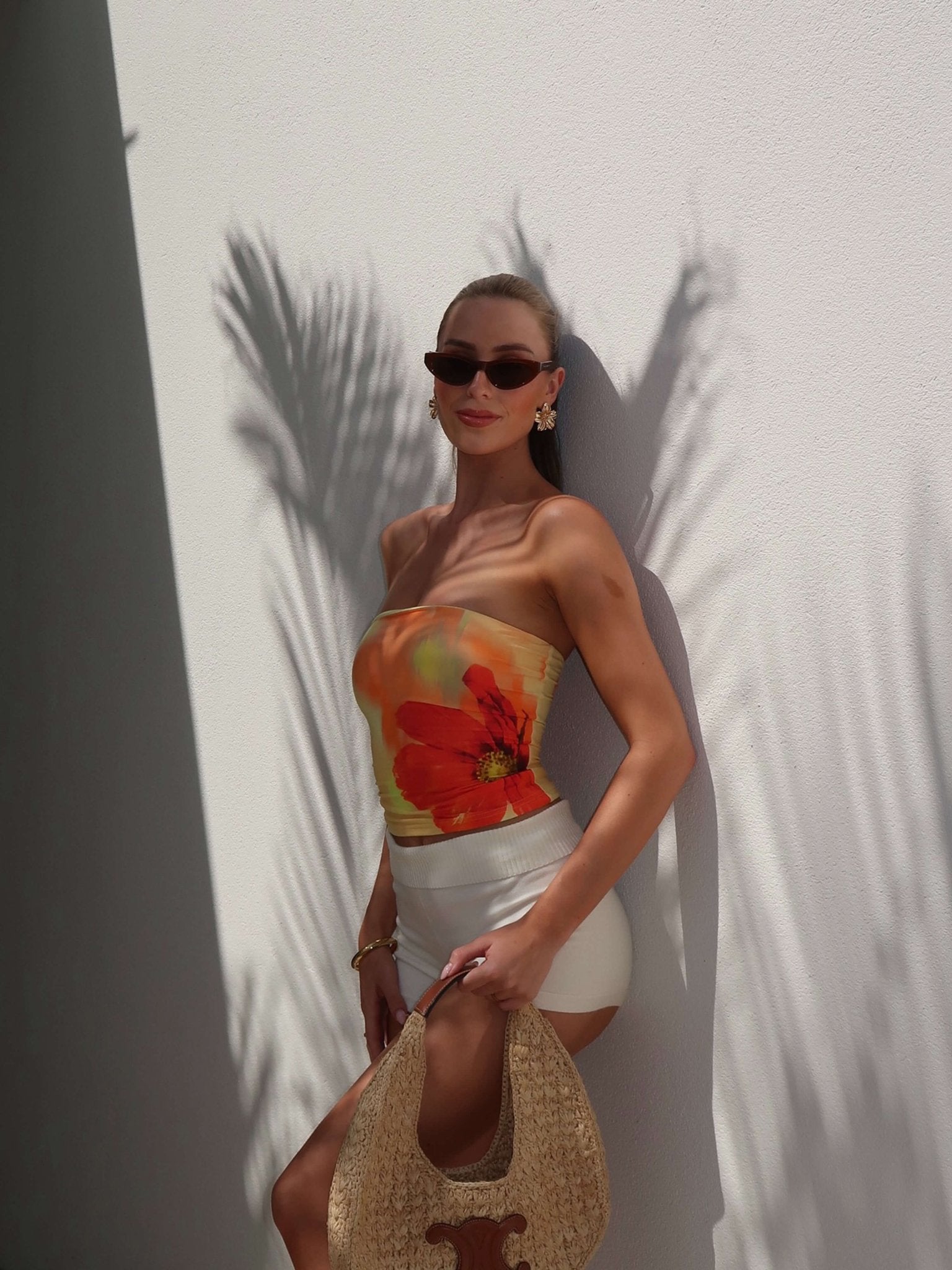 Ella bandeau Flower Top