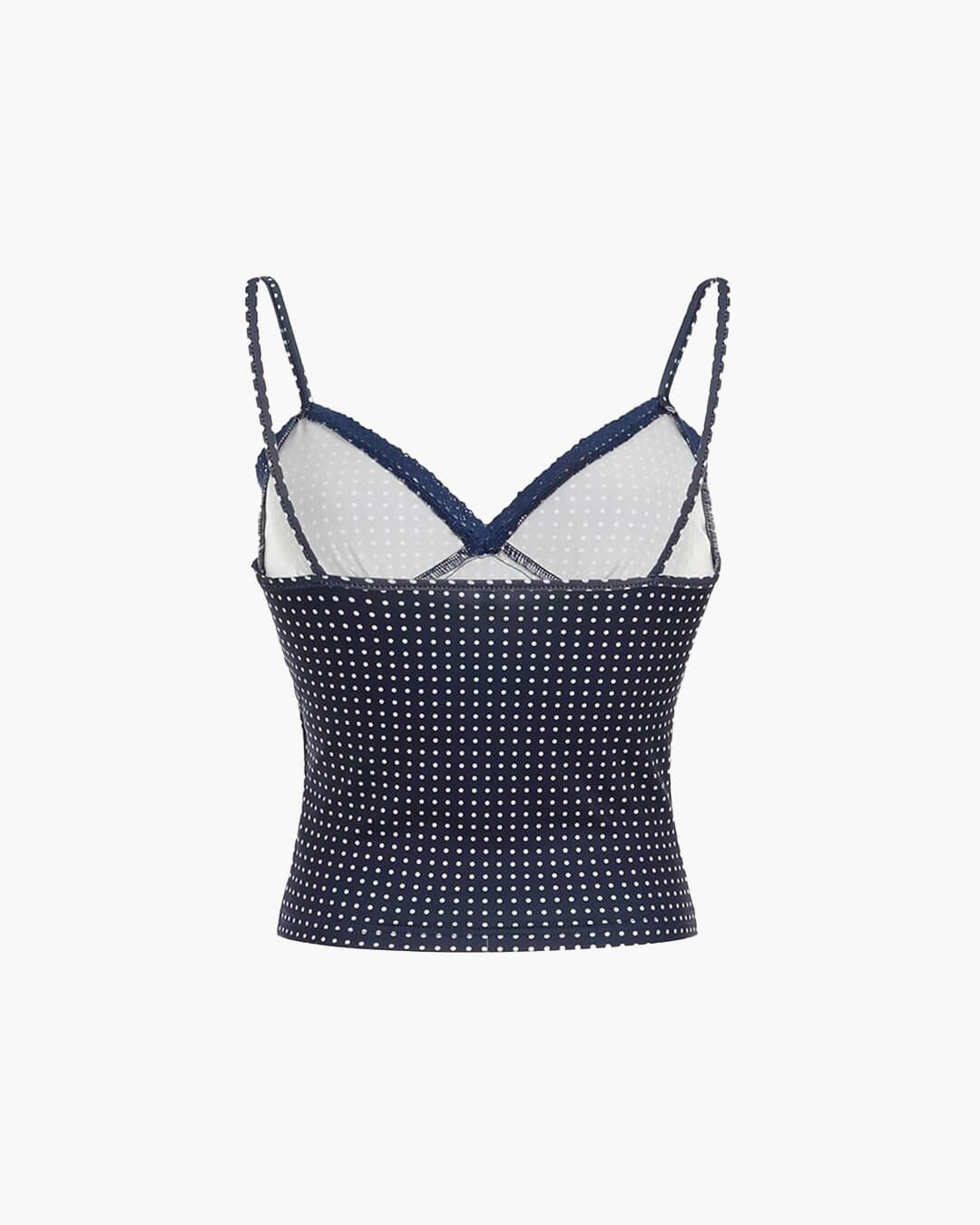 Eloise Polka Dot Crop Top