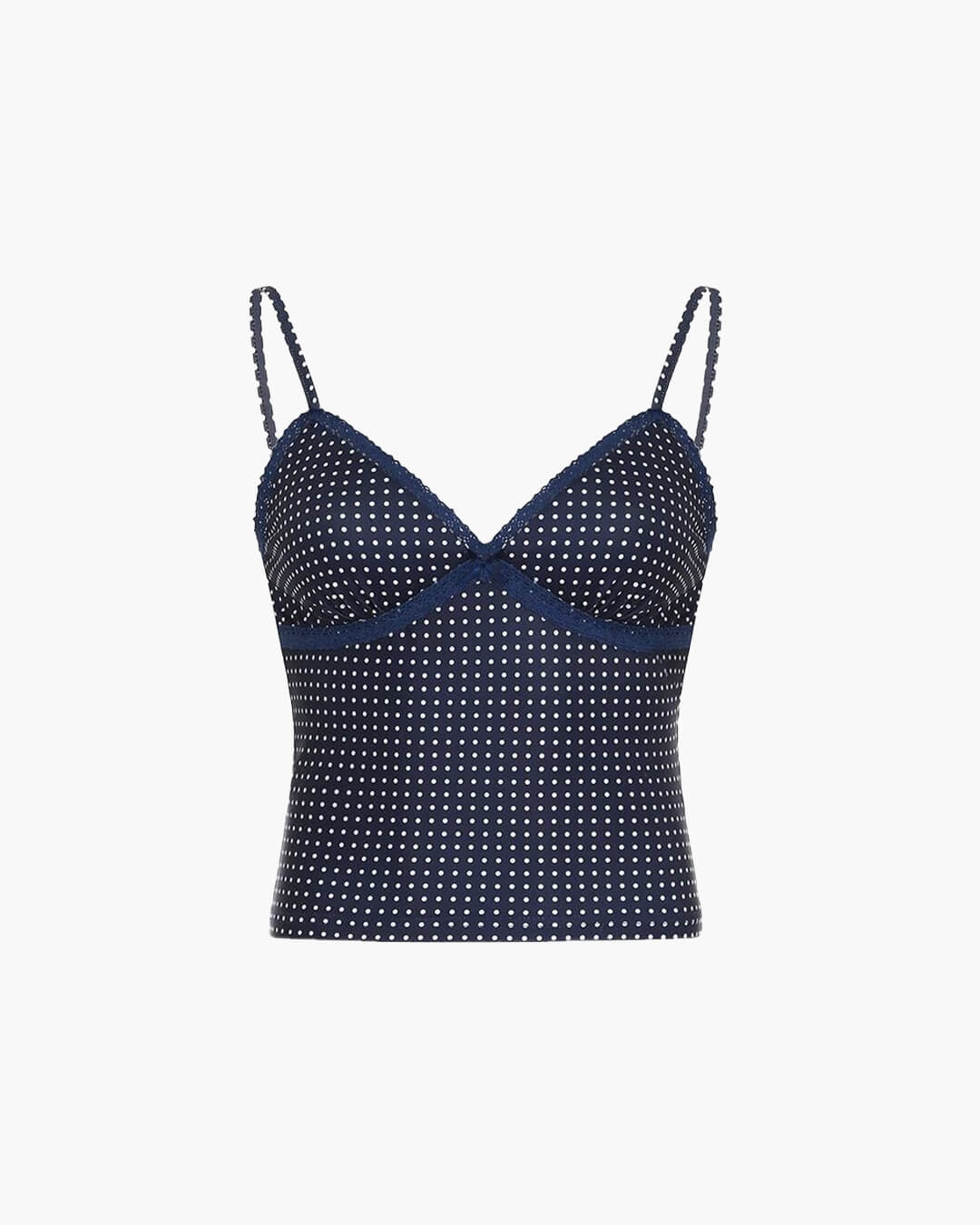 Eloise Polka Dot Crop Top