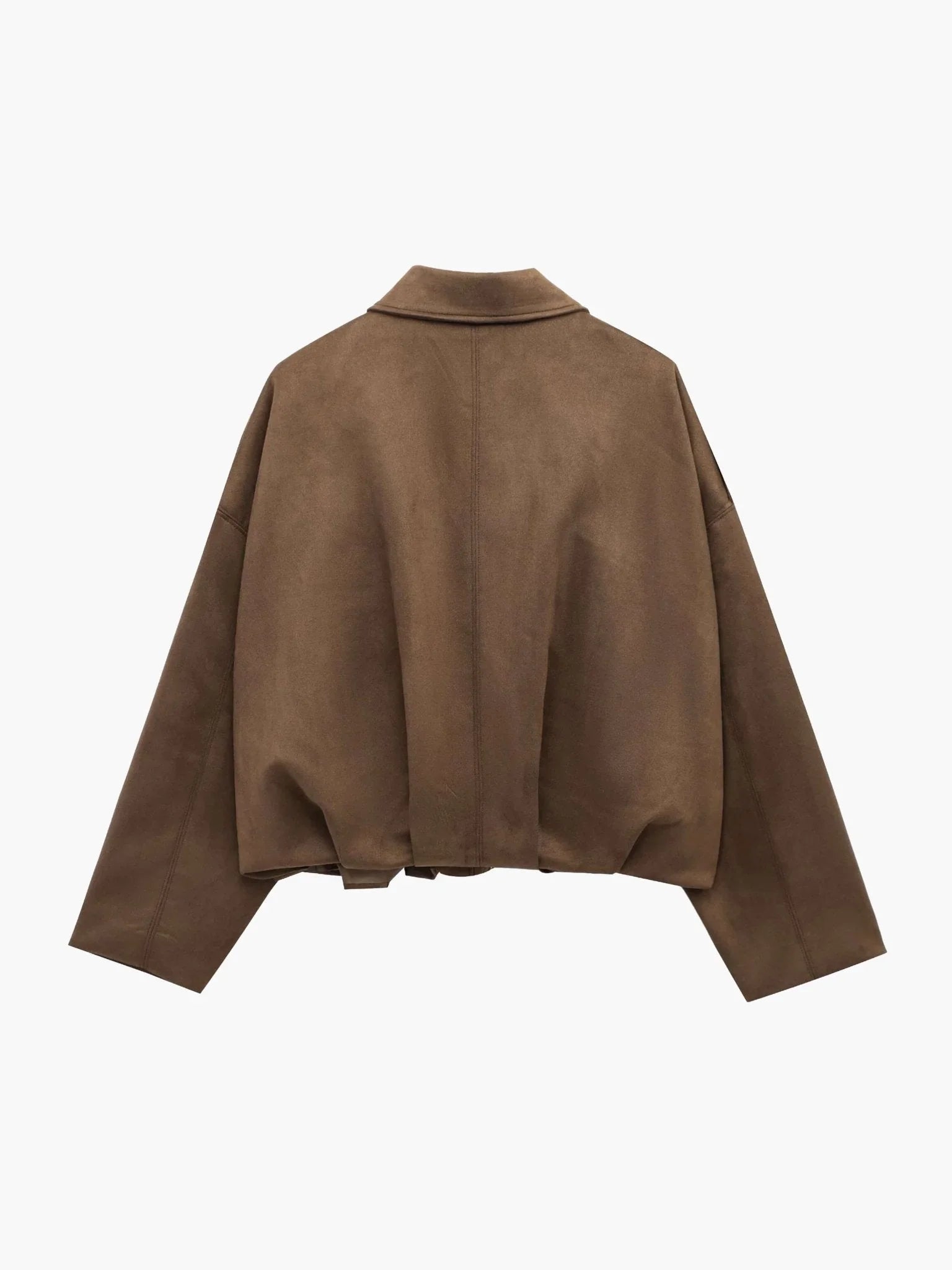 Bella Suede Bomber Jacket
