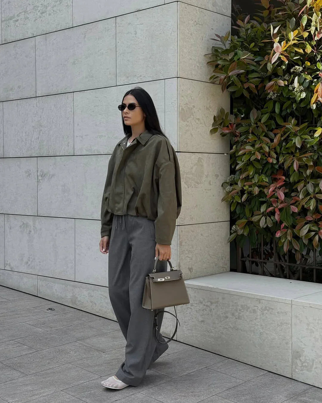 Bella Suede Bomber Jacket