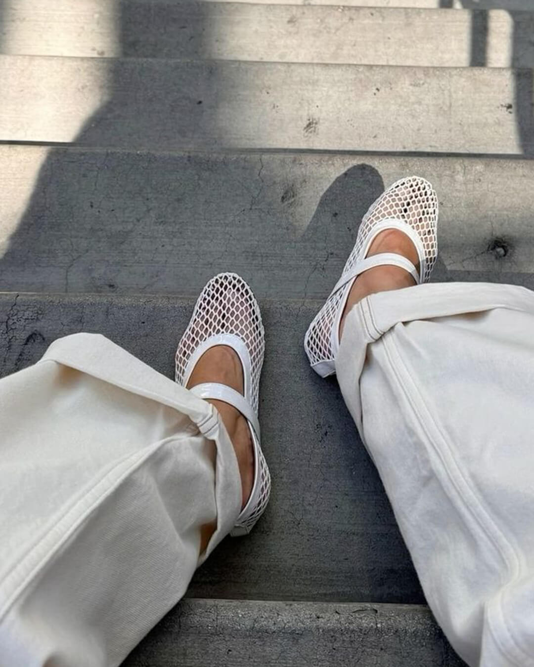 Margaux Mesh Ballet Flats