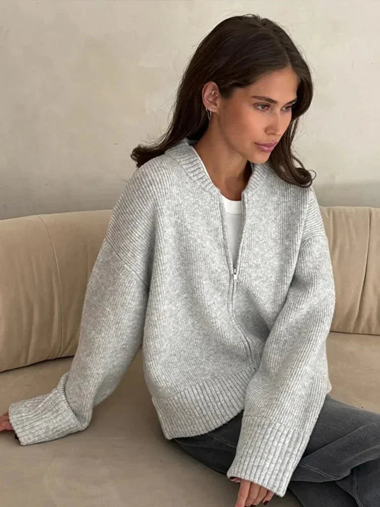 Olive Cardigan Sweater