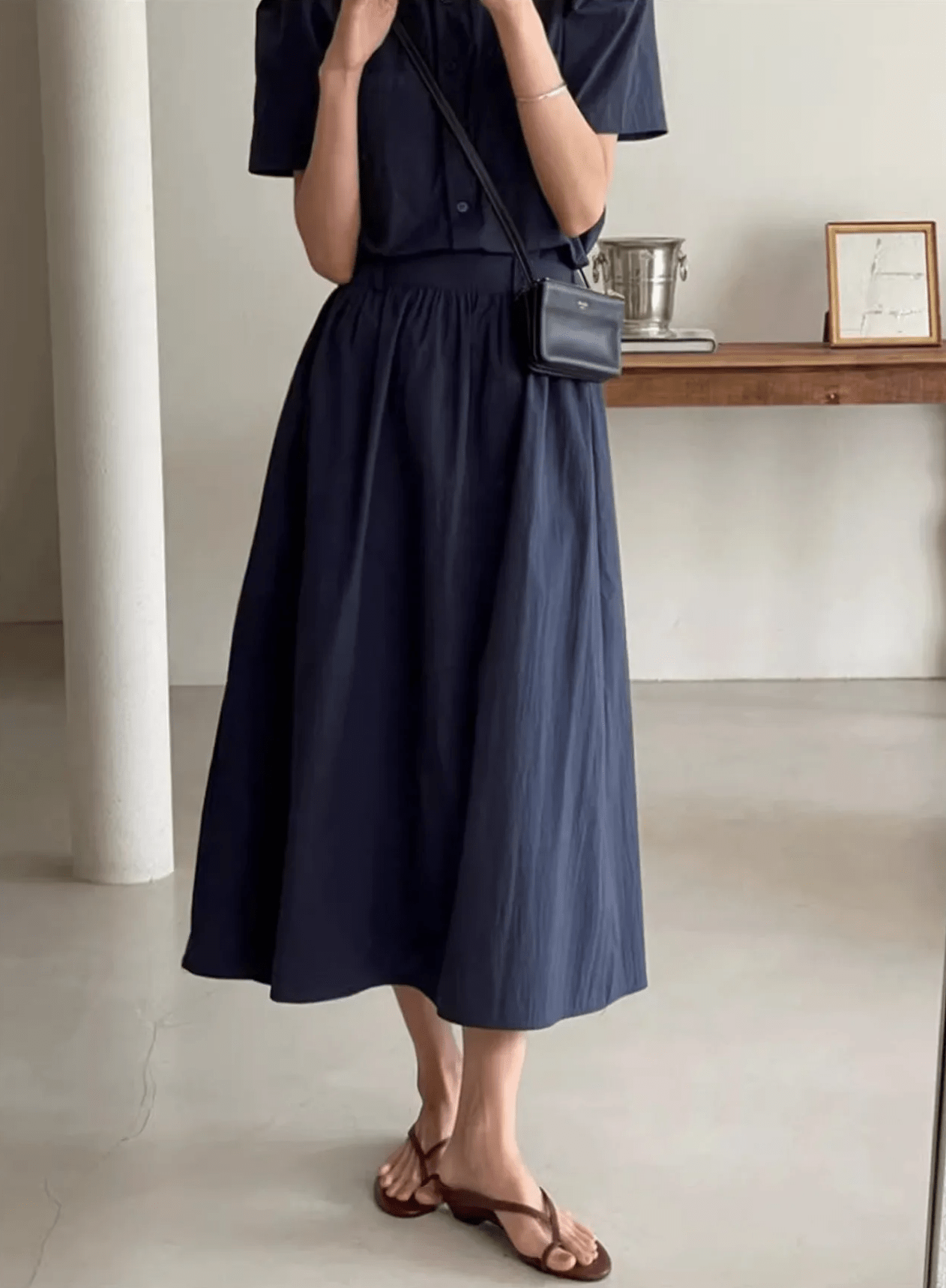Lilla Clip Toe Flat Slipper