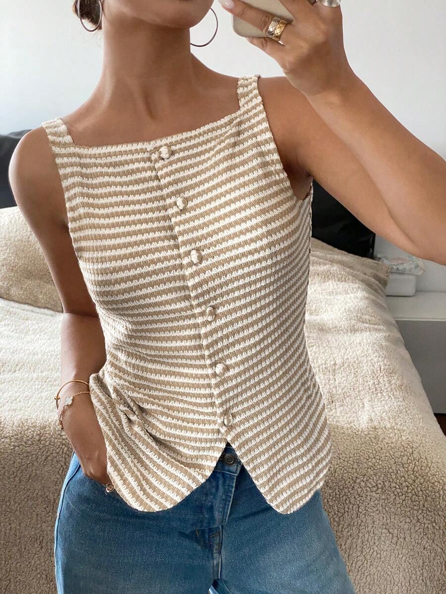 Siren Elegant Casual Tank Top