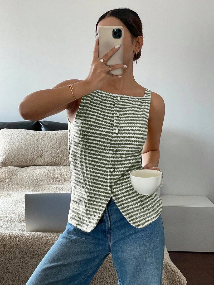 Siren Elegant Casual Tank Top