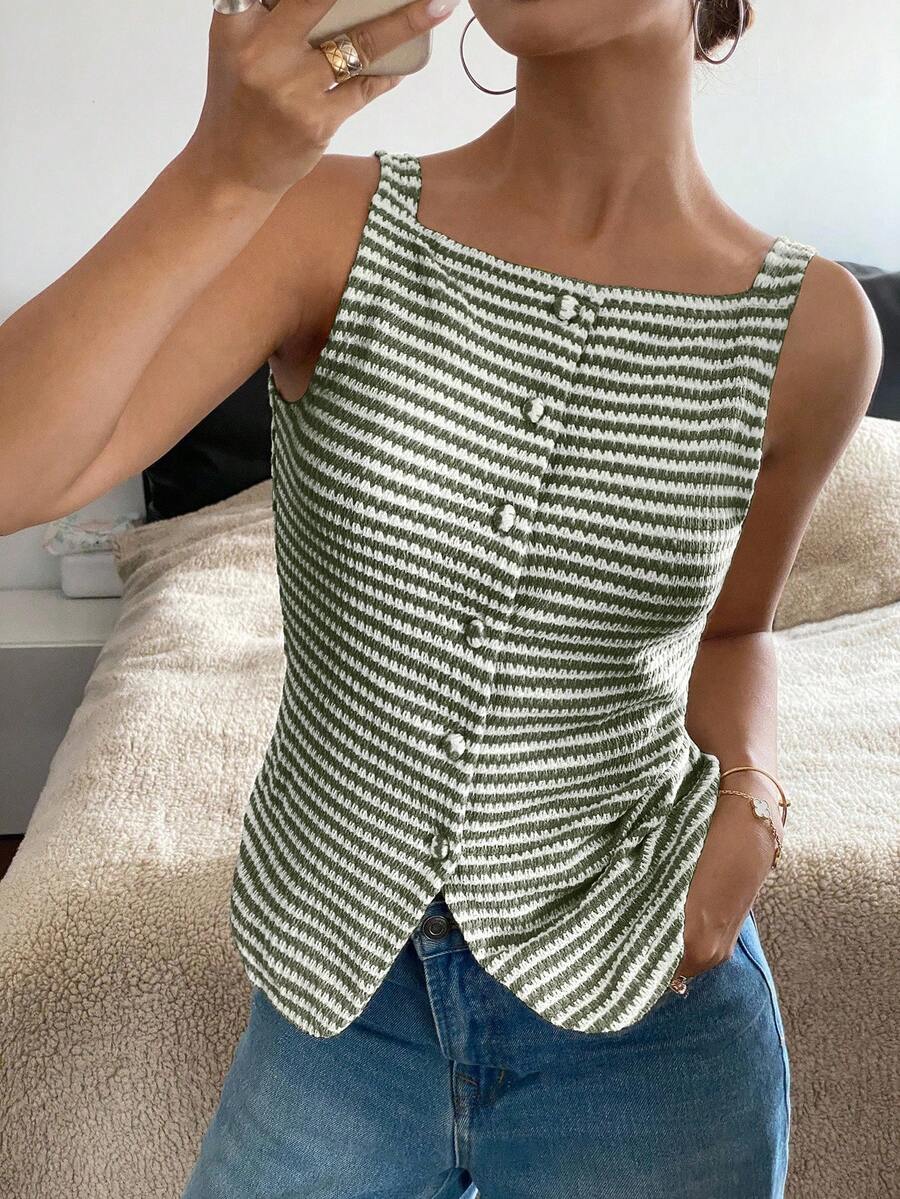 Siren Elegant Casual Tank Top