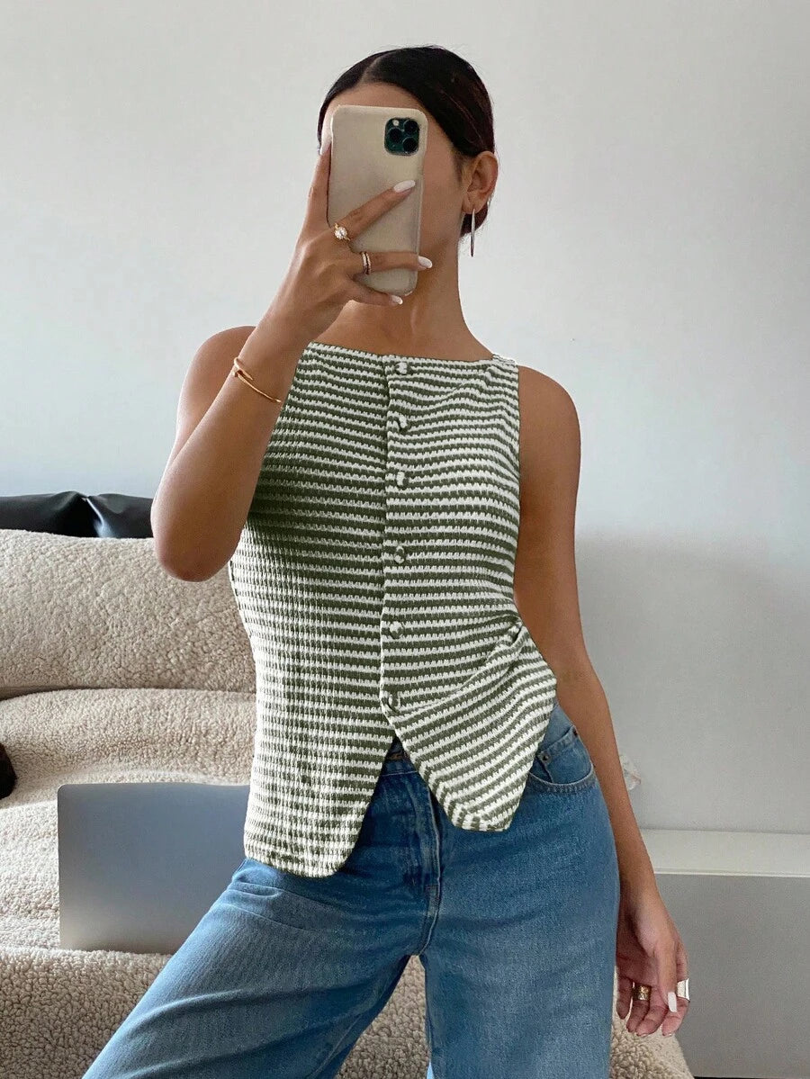 Siren Elegant Casual Tank Top