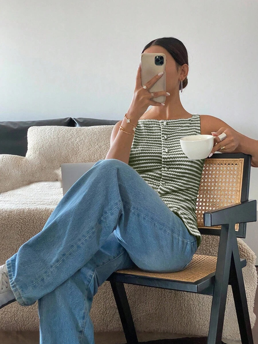 Siren Elegant Casual Tank Top