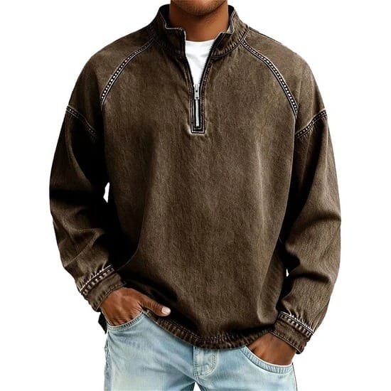 Saltwater Zip-Sweater