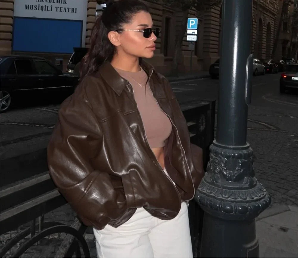 Arabell Vegan Leather Jacket