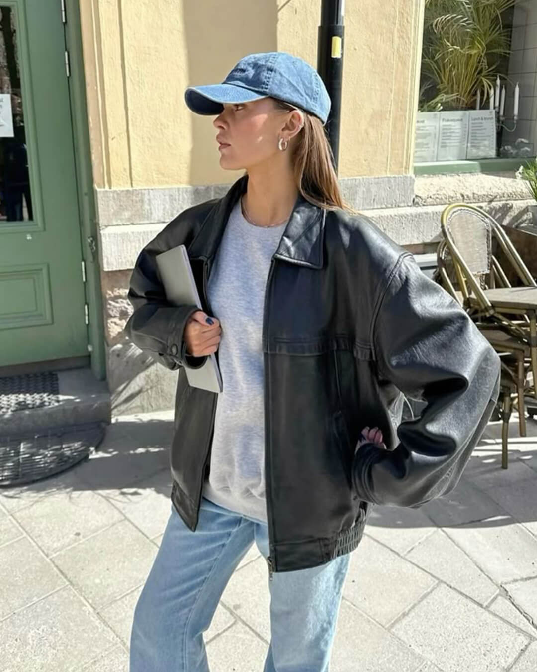 Arabell Vegan Leather Jacket