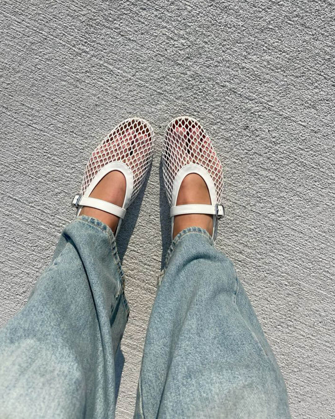 Margaux Mesh Ballet Flats