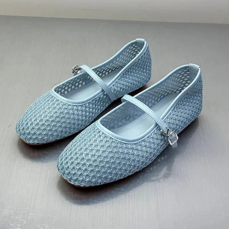 Sabrina Mesh Ballet Flats