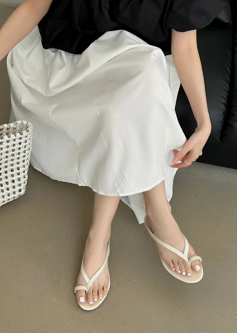 Lilla Clip Toe Flat Slipper